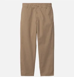 Calder Pant Twill Leather