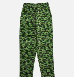 Chef Pant Camo Green