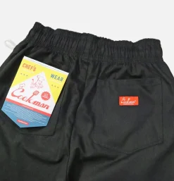 Chef Pant Herringbone Black