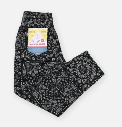Chef Pant Paisley Black