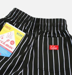 Chef Pant Stripe Black