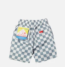 Chef Short Checker Gray