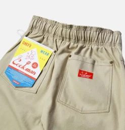Chef Short Front Pocket Beige