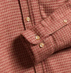 Chemise Abstract Pied De Poule Clay