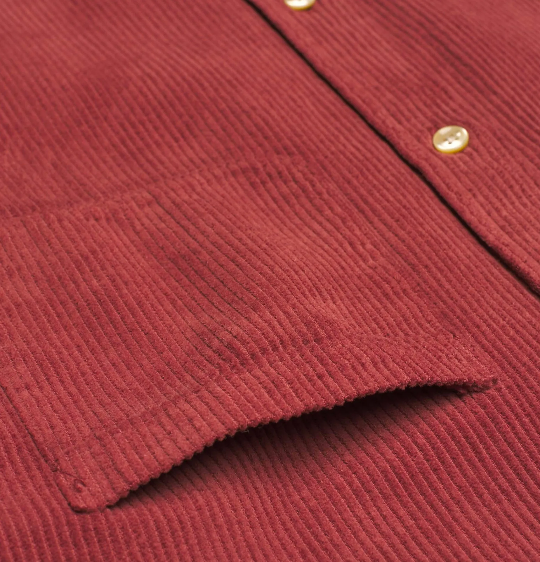 Chemise Lobo Cord Bordeaux