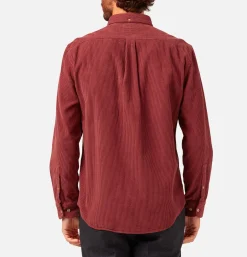 Chemise Lobo Cord Bordeaux