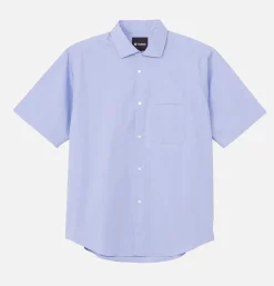 Comfortable S/s Shirt Saxe