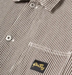 Coverall Jacket Hickory Black