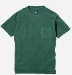Crew Tee Pocket Dark Green