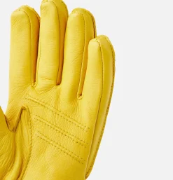Deerskin Gloves Yellow