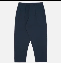 Double Pleat Pant Navy