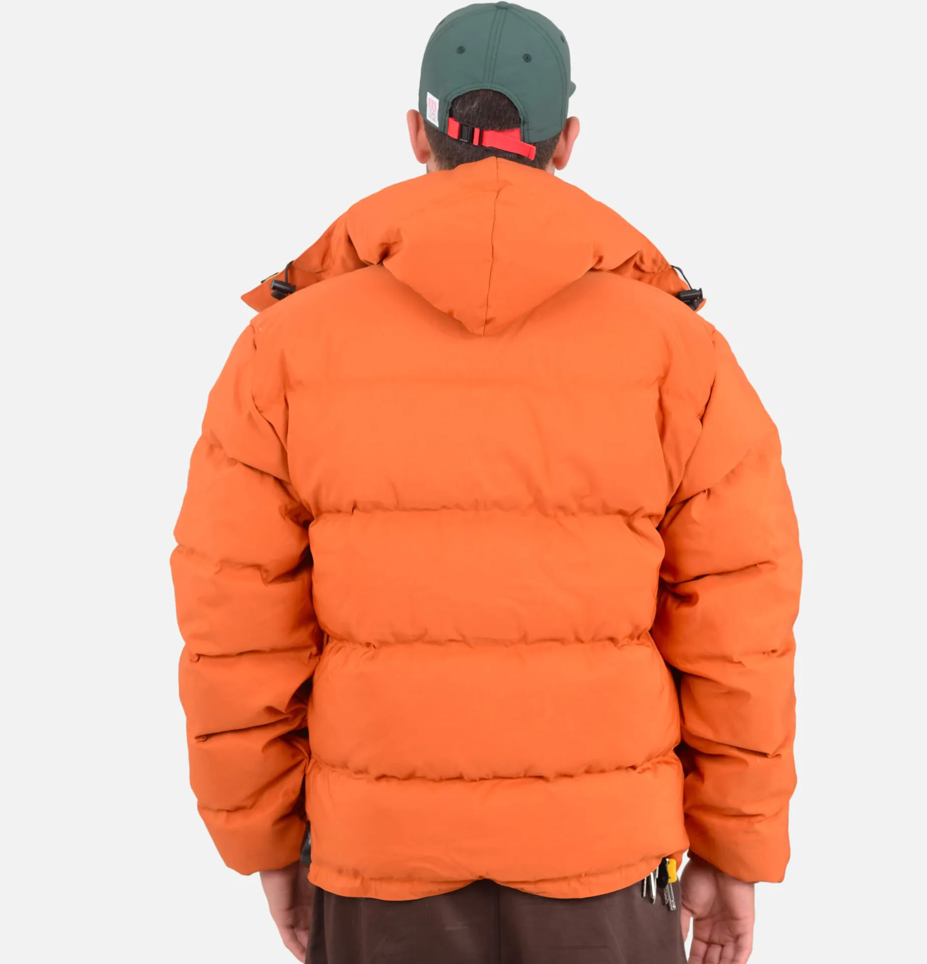 Down Sweater Jacket Rust