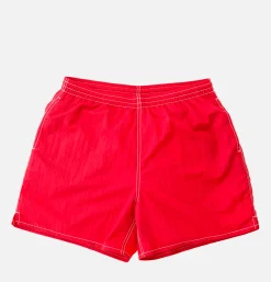 Drift Swim Short Burst Red