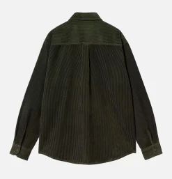 Flint Shirt Corduroy Office Green