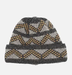 Geo Beanie Black