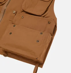 Gilet de pêche classique Beige