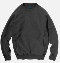 Heavy Crew Sweat Black