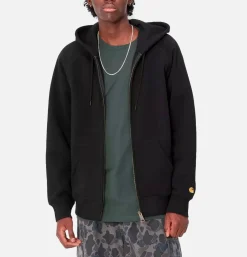 Hooded Chase Jacket Black