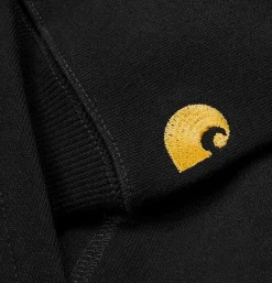 Hooded Chase Sweat Black