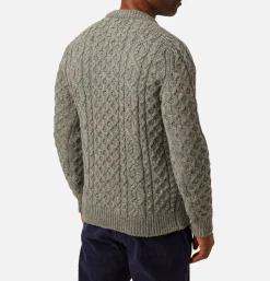 Hudson Aran Jumper Steel