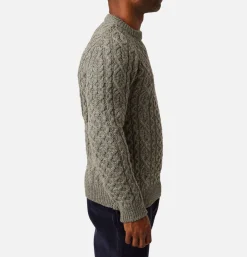 Hudson Aran Jumper Steel