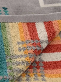 Jacquard Towel Chief Joseph Grey