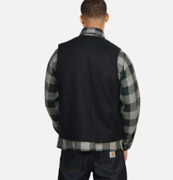Mackinaw Wool Vest Charcoal