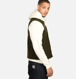 Mackinaw Wool Vest Forest Green