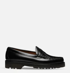 Mocassin Larson 90's Penny Loafer Black