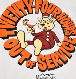 Poly Tee Ls 24hrs White