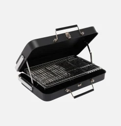 Portable Bbq Steel Black