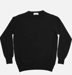 Pull Col Rond Black
