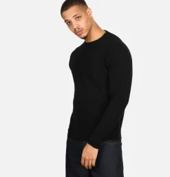 Pull Col Rond Black