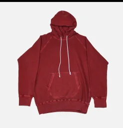 Pullover Hood Sweat Red