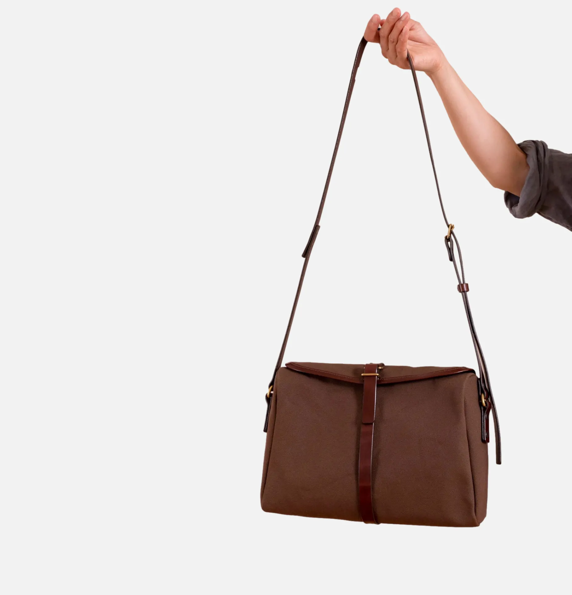 Sac Satchel Acorn & Chocolat