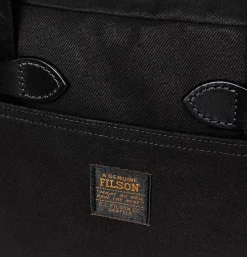 Small Zipper Tote Black