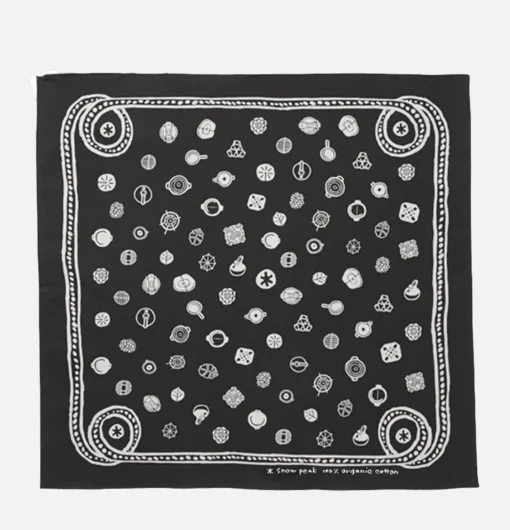 Sp Dot Bandana Black