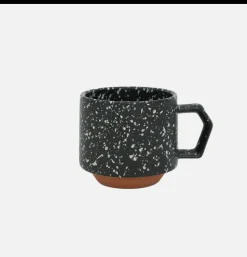 Stack Mug Splash Black White