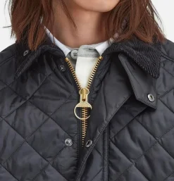 Transport Quilted Jacket Black