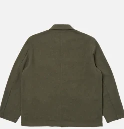 Utility Jacket Wool Olive