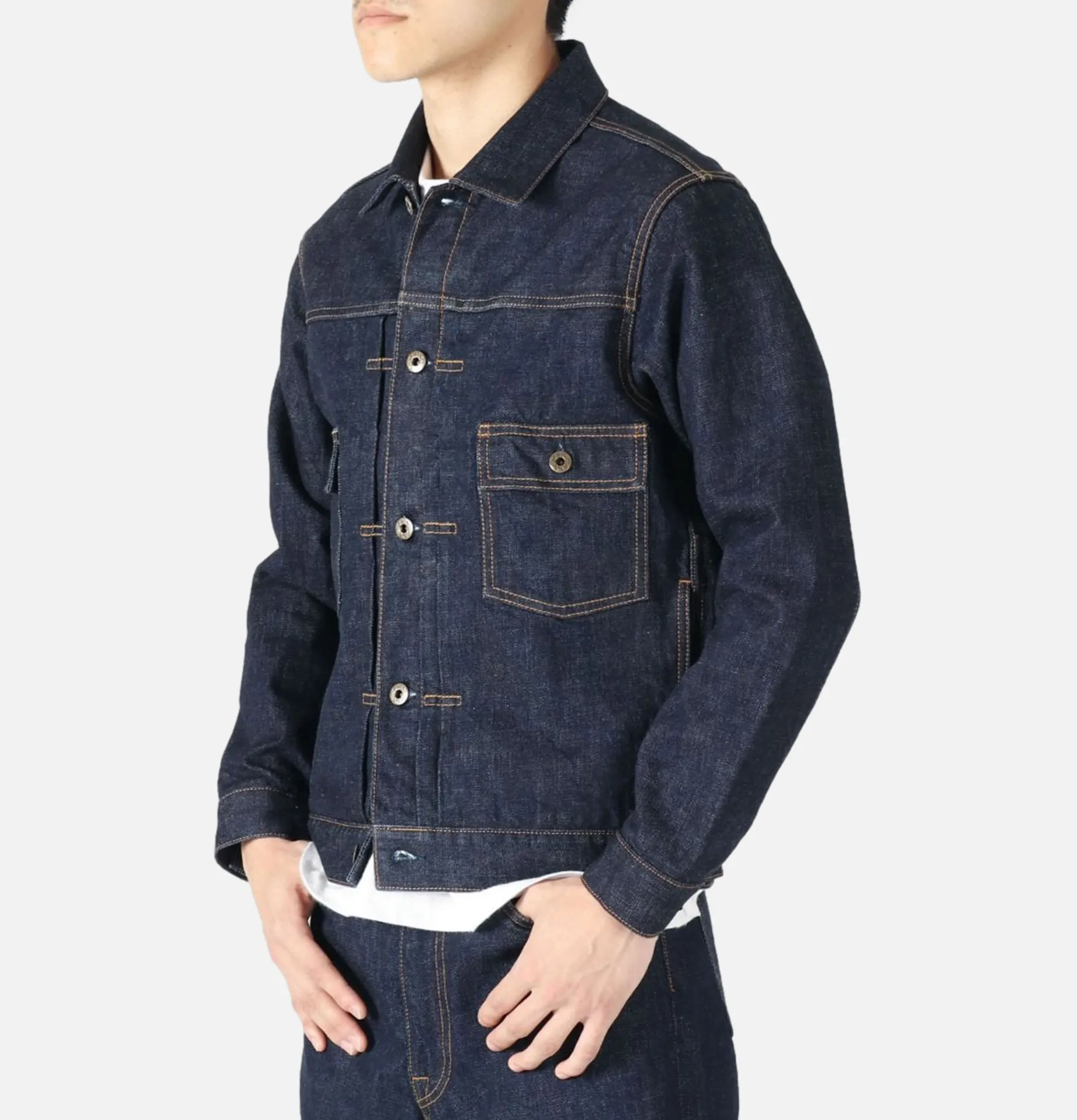 Veste en Jean Type2 14.8oz Blue
