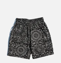 Waiters Short Paisley Black
