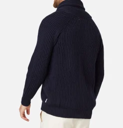Wilkinson Cardigan Wool Navy