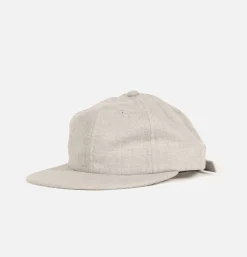 Wool Serge 6 Panel Cap Grey